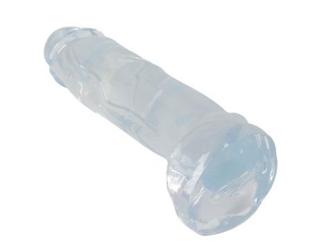 Dildo żelowe Crystal przezroczyste 23 cm średnica 5 cm - 8