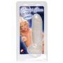 Dildo żelowe Crystal przezroczyste 23 cm średnica 5 cm - 2