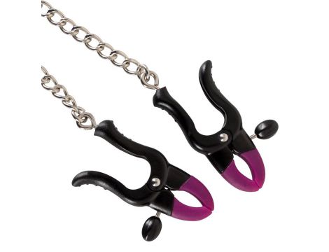 Klipsy na sutki Bad Kitty silikonowe purpurowe 37 cm - 5
