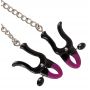 Klipsy na sutki Bad Kitty silikonowe purpurowe 37 cm - 6