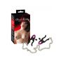 Klipsy na sutki Bad Kitty silikonowe purpurowe 37 cm - 3