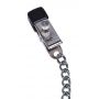 Klipsy na sutki z łańcuchem Fetish Collection 30 cm metalowe - 7