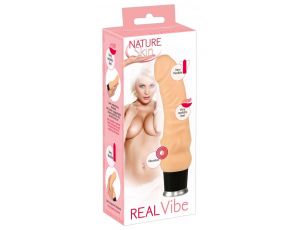Wibrator realistyczny Nature Skin Natur Skin 20 cm 8 trybów