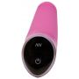 Wibrator silikonowy Happy Sweet Smile różowy 22 cm - 7