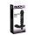 Wibrator analny silikonowy Black Velvets czarny 17 cm