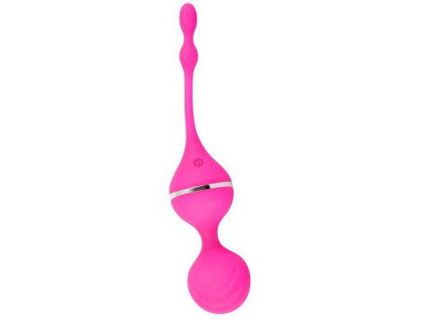 Kulki wibracyjne Sweet Smile różowe USB 18 cm - 4