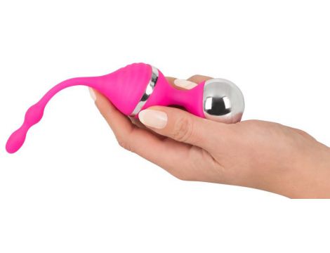 Kulki wibracyjne Sweet Smile różowe USB 18 cm - 7