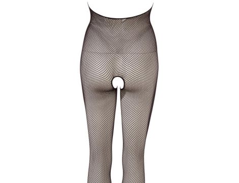 Bodystocking siatkowy z otworami czarny SL NO:XQSE - 16
