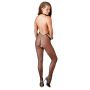 Bodystocking siatkowy z otworami czarny SL NO:XQSE - 12