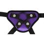 Uprząż do strap on You2Toys z trzema pierścieniami fioletowo czarna - 8