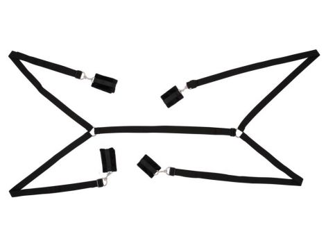 Zestaw do zniewolenia łóżka Bad Kitty 145 cm - 5