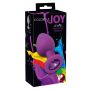 Korek analny Colorful Joy Jewel fioletowy 8 cm - 2