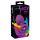 Korek analny Colorful Joy Jewel fioletowy 8 cm