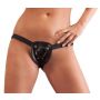 Uprząż strapon z obrączkami 4 5 6 cm You2Toys PU czarna - 7