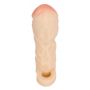 Przedłużka TPE You2Toys Thicker Bigger nude 17 cm - 6