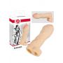 Przedłużka TPE You2Toys Thicker Bigger nude 17 cm - 3