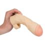 Przedłużka TPE You2Toys Thicker Bigger nude 17 cm - 13