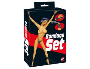 Zestaw mankietów bondage You2Toys poliamid 120 cm