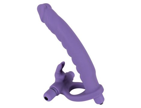 Pierścień wibrujący You2Toys silikonowy fioletowy 17 cm - 5