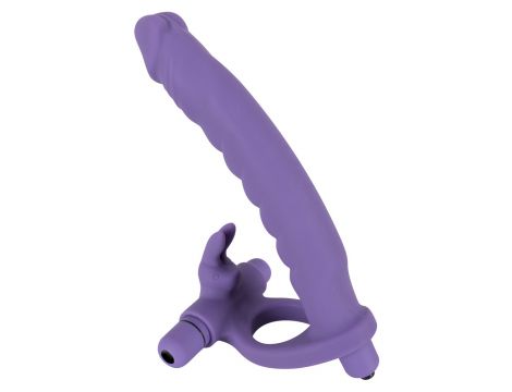 Pierścień wibrujący You2Toys silikonowy fioletowy 17 cm - 4