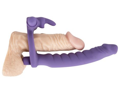 Pierścień wibrujący You2Toys silikonowy fioletowy 17 cm - 8