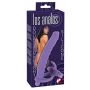 Pierścień wibrujący You2Toys silikonowy fioletowy 17 cm - 2