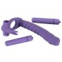 Pierścień wibrujący You2Toys silikonowy fioletowy 17 cm - 7