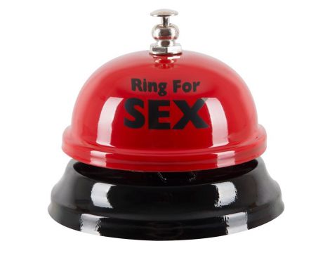 Czerwony dzwonek stołowy Ring for Sex - 4