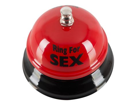Czerwony dzwonek stołowy Ring for Sex - 2