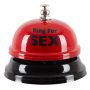 Czerwony dzwonek stołowy Ring for Sex - 5