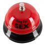Czerwony dzwonek stołowy Ring for Sex - 3
