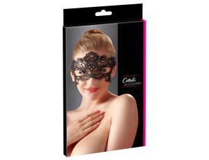 Haftowana koronkowa maska na oczy Cottelli Accessoires