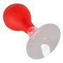 Pompka ssąca na sutki You2Toys czerwono przezroczysta 5 5 cm - 6