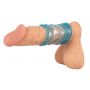 Silikonowe nakładki przelotowe Tokio You2Toys zestaw 3 4,5 cm - 9