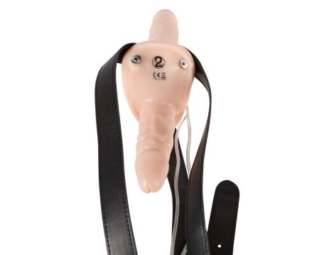 Strap on Duo z podwójnym wibratorem You2Toys 27 5 cm - 7