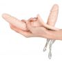 Strap on Duo z podwójnym wibratorem You2Toys 27 5 cm - 10