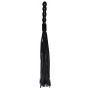Pejcz wieloogonowy ZADO czarny 56 cm - 3