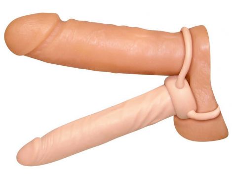 Strap on z dildo You2Toys TPR 16 cm - 6