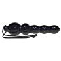 Dildo analne kuliste You2Toys czarne 18 cm - 4