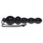 Dildo analne kuliste You2Toys czarne 18 cm - 5