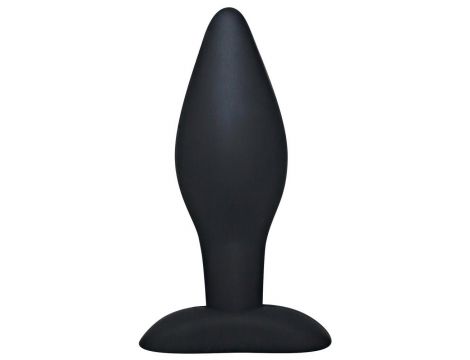 Korek analny silikonowy Black Velvets duży 12 cm - 3