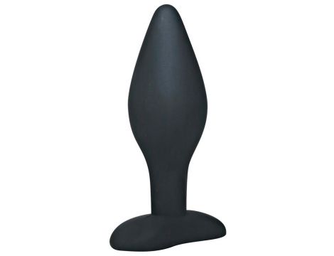 Korek analny silikonowy Black Velvets duży 12 cm - 5