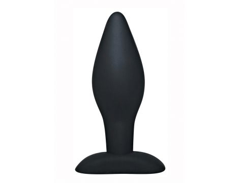 Korek analny silikonowy Black Velvets duży 12 cm - 4