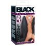 Korek analny silikonowy Black Velvets duży 12 cm - 2