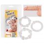 Zestaw 3 pierścieni erekcyjnych Get Hard You2Toys TPE - 8