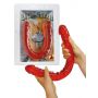 Podwójne dildo TPE You2Toys Ultra Dong czerwone 43 cm - 8