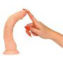 Realistyczne dildo European Lover elastyczne 23 cm ssąca podstawa - 8