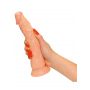 Realistyczne dildo European Lover elastyczne 23 cm ssąca podstawa - 5