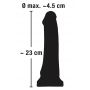 Dildo realistyczne wygięte European Lover 23 cm z ssącą podstawą - 11