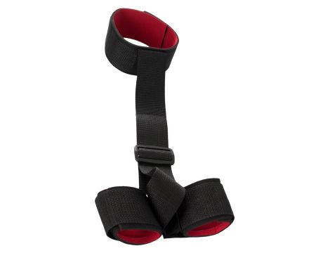 Miękkie regulowane kajdanki BDSM na szyję i ręce You2Toys - 9